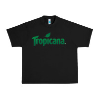 Black tropicana Urban Heavy Tee - linhVisuals