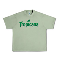 Oil Green tropicana Urban Heavy Tee - linhVisuals