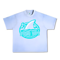 Grape Ice fins up ocean Urban Heavy Tee - linhVisuals