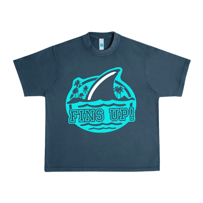 Fins Up Ocean Urban Heavy Tee by linhVisuals | Teevron