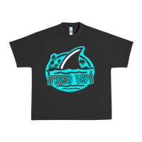 Pigment Black fins up ocean Urban Heavy Tee - linhVisuals