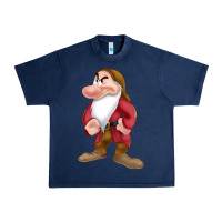 Navy grumpy dopey dwarf Urban Heavy Tee - linhVisuals