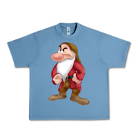 Pebble Blue grumpy dopey dwarf Urban Heavy Tee - linhVisuals