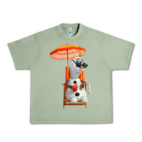 Oil Green olaf Urban Heavy Tee - linhVisuals