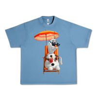 Pebble Blue olaf Urban Heavy Tee - linhVisuals