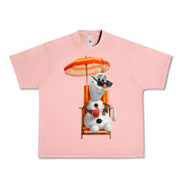 Salmon olaf Urban Heavy Tee - linhVisuals