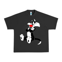 Pigment Black sylvester cat Urban Heavy Tee - linhVisuals