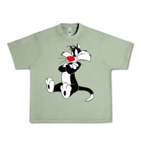 Oil Green sylvester cat Urban Heavy Tee - linhVisuals