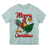 Arona merry christmas chickens Heavy Core Tee - RanaPortraitStore
