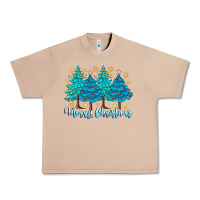 Burro Merry Christmas Urban Heavy Tee - CowhideDigitalArt