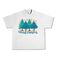 Lunar Rock Merry Christmas Urban Heavy Tee - CowhideDigitalArt