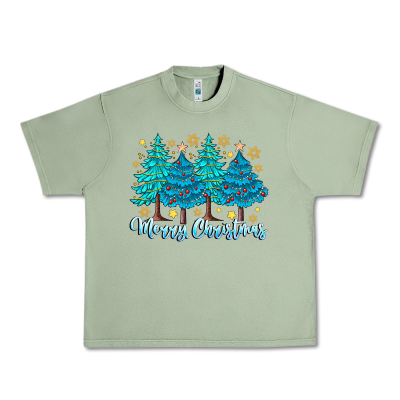 Merry Christmas Urban Heavy Tee by CowhideDigitalArt | Teevron