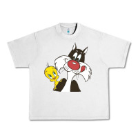 Lunar Rock tweety and sylvester Urban Heavy Tee - linhVisuals