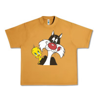 Peanut Butter tweety and sylvester Urban Heavy Tee - linhVisuals