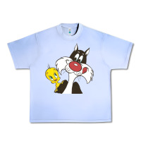 Grape Ice tweety and sylvester Urban Heavy Tee - linhVisuals