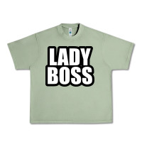Oil Green Lady boss... Urban Heavy Tee - linhVisuals