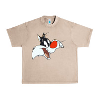 French Oak sylvester  face Urban Heavy Tee - linhVisuals