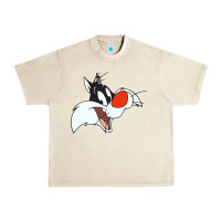 Sandshell sylvester  face Urban Heavy Tee - linhVisuals