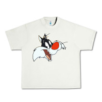 Pistachio sylvester  face Urban Heavy Tee - linhVisuals