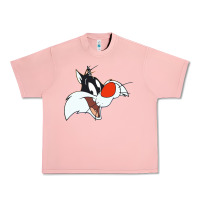 Salmon sylvester  face Urban Heavy Tee - linhVisuals