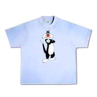 Grape Ice sylvester cat Urban Heavy Tee - linhVisuals
