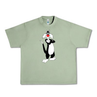 Oil Green sylvester cat Urban Heavy Tee - linhVisuals