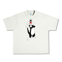 Pistachio sylvester cat Urban Heavy Tee - linhVisuals