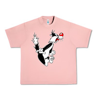Salmon sylvester cat Urban Heavy Tee - linhVisuals
