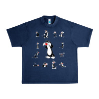 Navy sylvester cat Urban Heavy Tee - linhVisuals