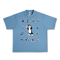 Pebble Blue sylvester cat Urban Heavy Tee - linhVisuals