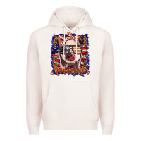 Pale Pink amerıcan pig Premium Hoodie - BarkalooDesign