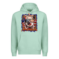 Seafoam amerıcan pig Premium Hoodie - BarkalooDesign