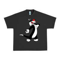 Pigment Black sylvester cat Urban Heavy Tee - linhVisuals