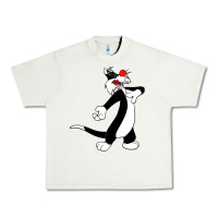 Pistachio sylvester cat Urban Heavy Tee - linhVisuals