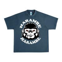 Midnight Navy harambe Urban Heavy Tee - linhVisuals