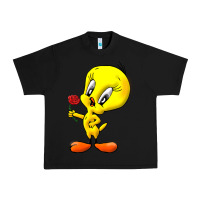 Black tweety Urban Heavy Tee - linhVisuals