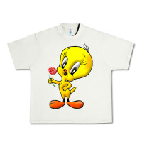 Pistachio tweety Urban Heavy Tee - linhVisuals