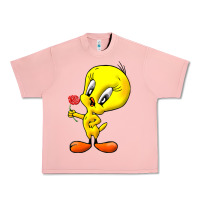 Salmon tweety Urban Heavy Tee - linhVisuals