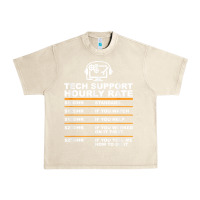 Sandshell tech support hourly rate t shirt Urban Heavy Tee - linhVisuals