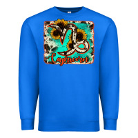 True Royal capricorn turquoise cowhide Premium Sweatshirt - RanaPortraitStore