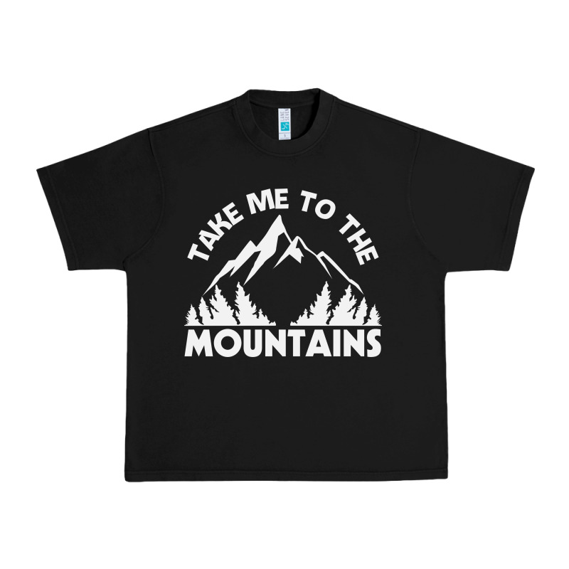 Take Me To The Mountains Nature Lover Urban Heavy Tee by linhVisuals | Teevron