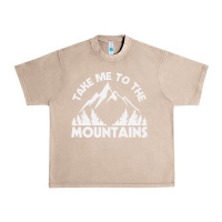 French Oak take me to the mountains nature lover Urban Heavy Tee - linhVisuals