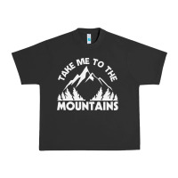 Pigment Black take me to the mountains nature lover Urban Heavy Tee - linhVisuals