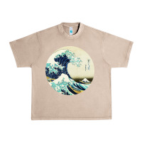 French Oak great wave Urban Heavy Tee - linhVisuals