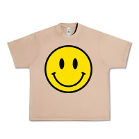 Burro vintage retro happy smiley face 80's 90's aesthetic sweatshirt Urban Heavy Tee - linhVisuals