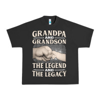 Pigment Black grandpa and grandson the legend t  shirtgrandpa and grandson the legen Urban Heavy Tee - linhVisuals