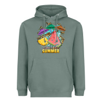 Sage sweet summer watermelon pineapple fruits Heavyweight Hoodie - RanaPortraitStore