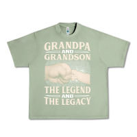 Oil Green grandpa and grandson the legend t  shirtgrandpa and grandson the legen Urban Heavy Tee - linhVisuals
