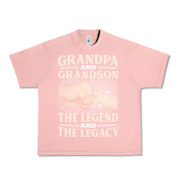Salmon grandpa and grandson the legend t  shirtgrandpa and grandson the legen Urban Heavy Tee - linhVisuals