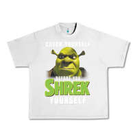 Lunar Rock sh.rek check yourself before you sh.rek yourself t shirt Urban Heavy Tee - linhVisuals